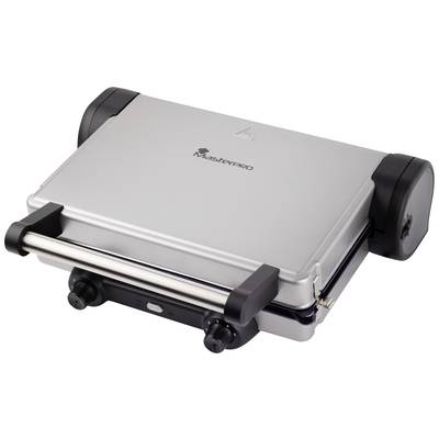 MasterPRO Electric Grill press Non-stick coating Black/stainless steel