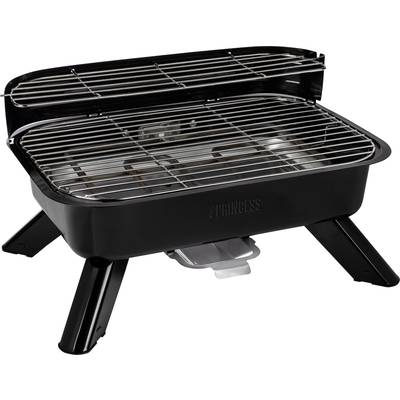 Princess 01.112252.01.001 Electric, Charcoal Electric grill with wind protection, with base, with manual temperature settings Black