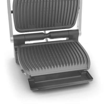 Tefal GC707D Electric Grill press Stainless steel, Black