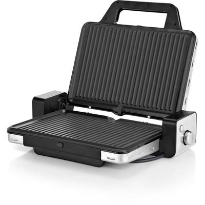 WMF 0415110011 Electric Grill press Silver, Black