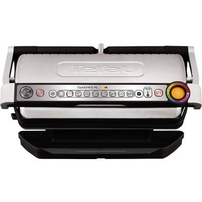 Tefal Optigrill XL Electric Grill press Automatic temperature adjustment Stainless steel (brushed), Black