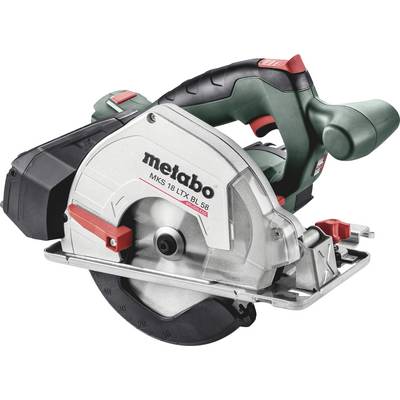 Metabo MKS 18 LTX BL 58 Cordless handheld circular saw Cutting depth (max.) (90°) 58 mm